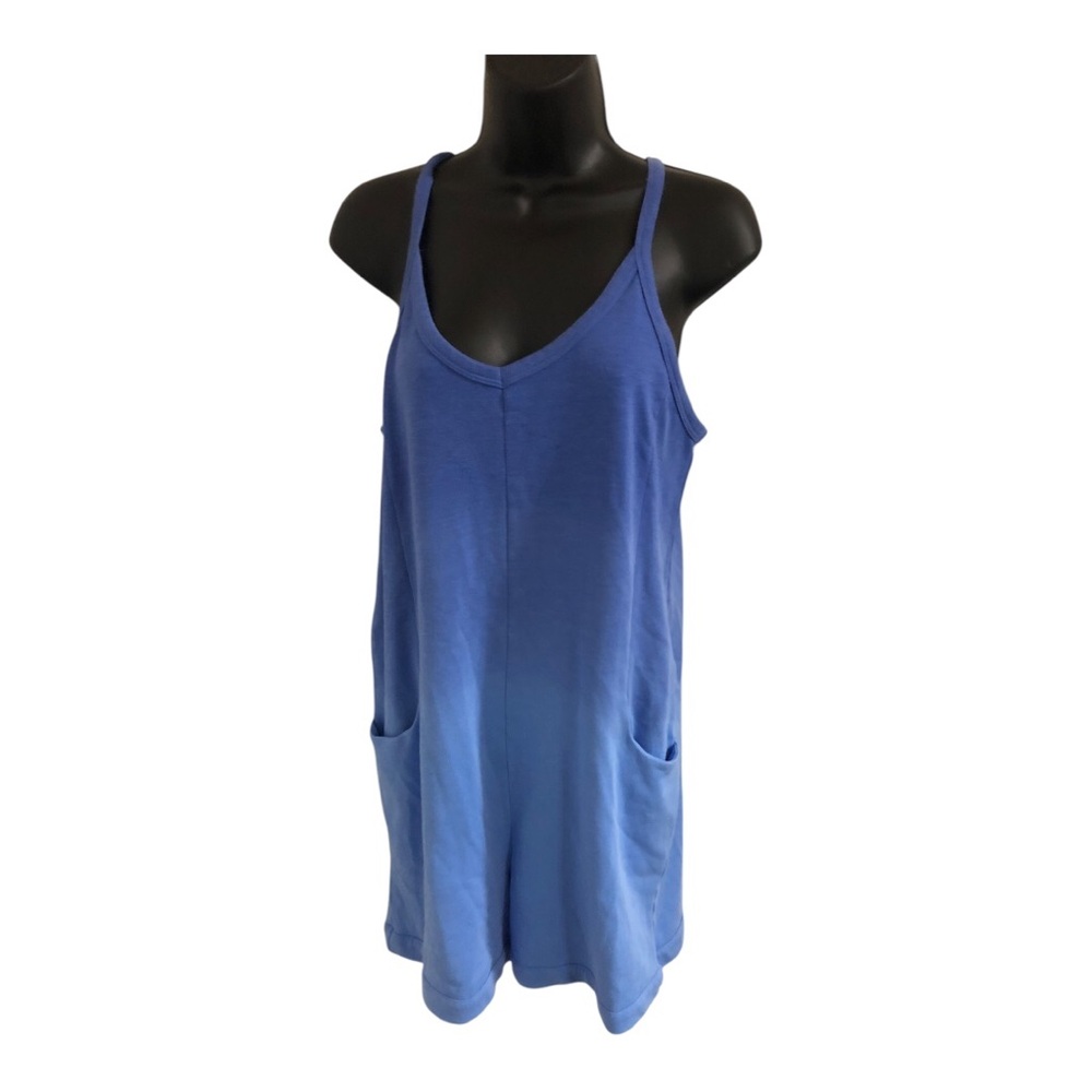 Sincerely Jules blue‎ ombre v-neck slouchy romper size small brand new